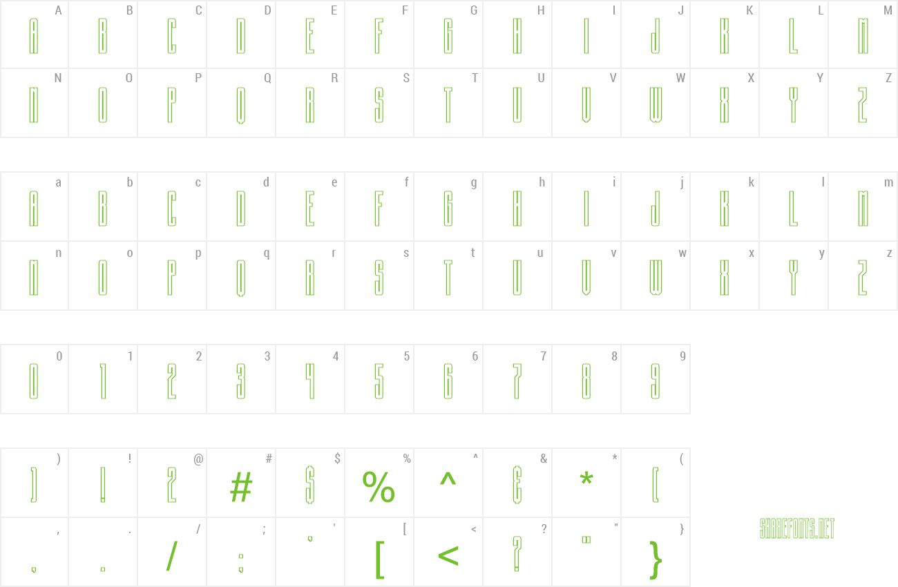 Font Building State Empire preview